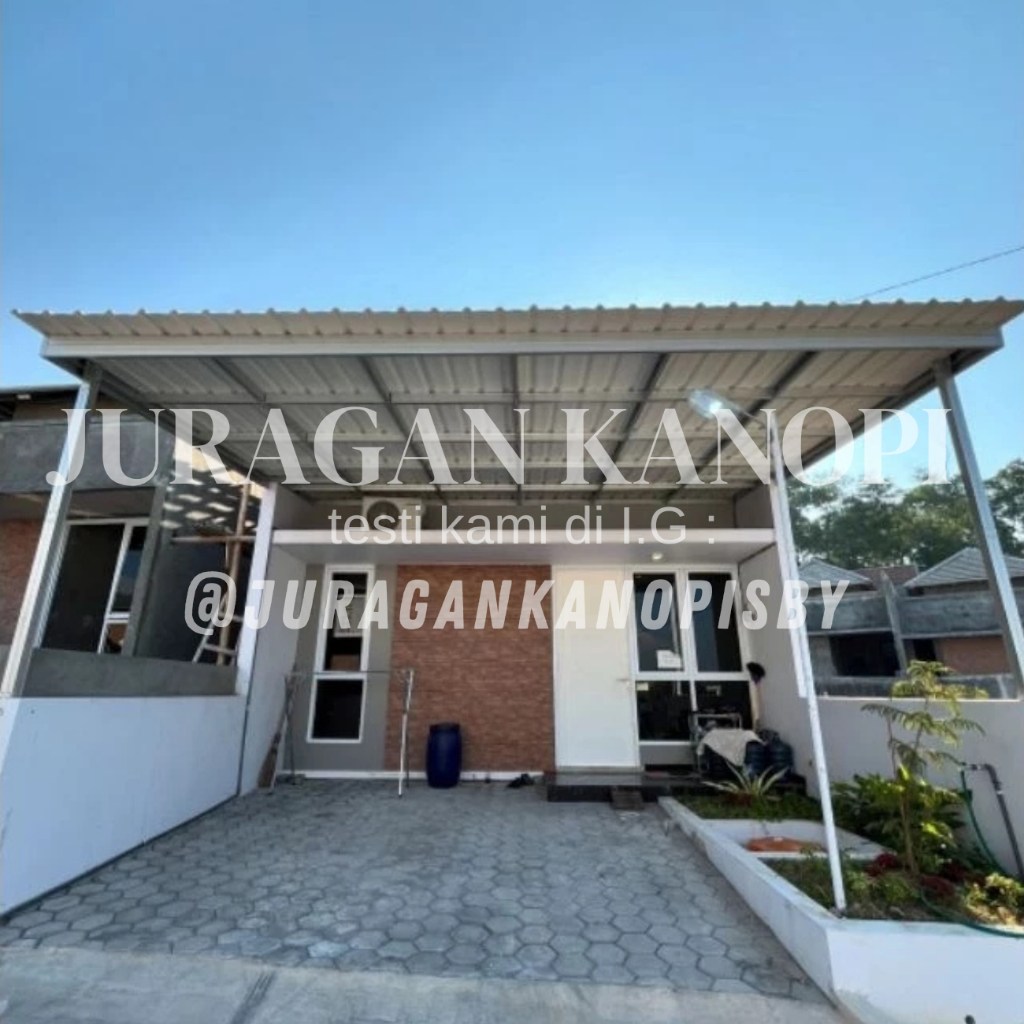 Kanopi upvc atap alderon rs termurah surabaya