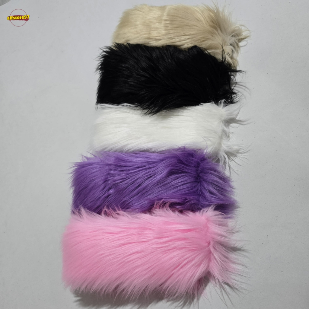 Topi Bulu Kepala Wanita/ Bandana/ bando/ Ikat Kepala/ Aksesoris Rambut
