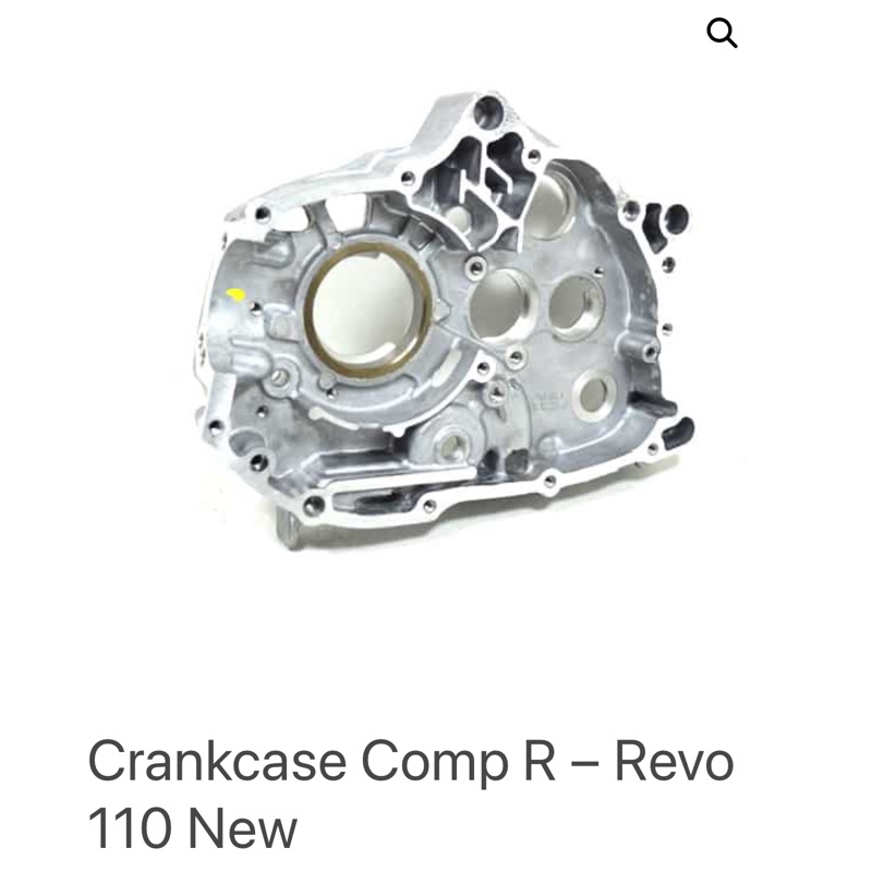 11101-KWW-740 BAK CRANKCASE MESIN TENGAH LUBANG BAUT BUANG OLI REVO ABSOLUTE BLADE 110 REVO FIT FI I
