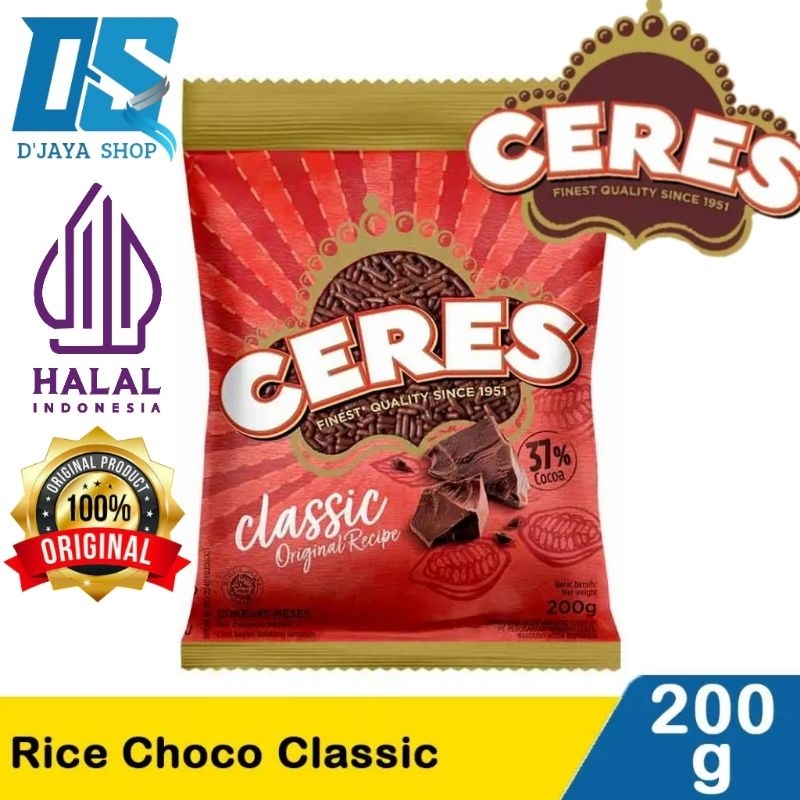 

MESES CERES CLASSIC/MESES RICE CHOCOLATE 200g