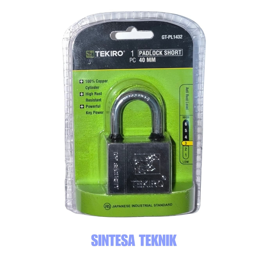 [TEKIRO] GEMBOK 40MM PENDEK ORIGINAL