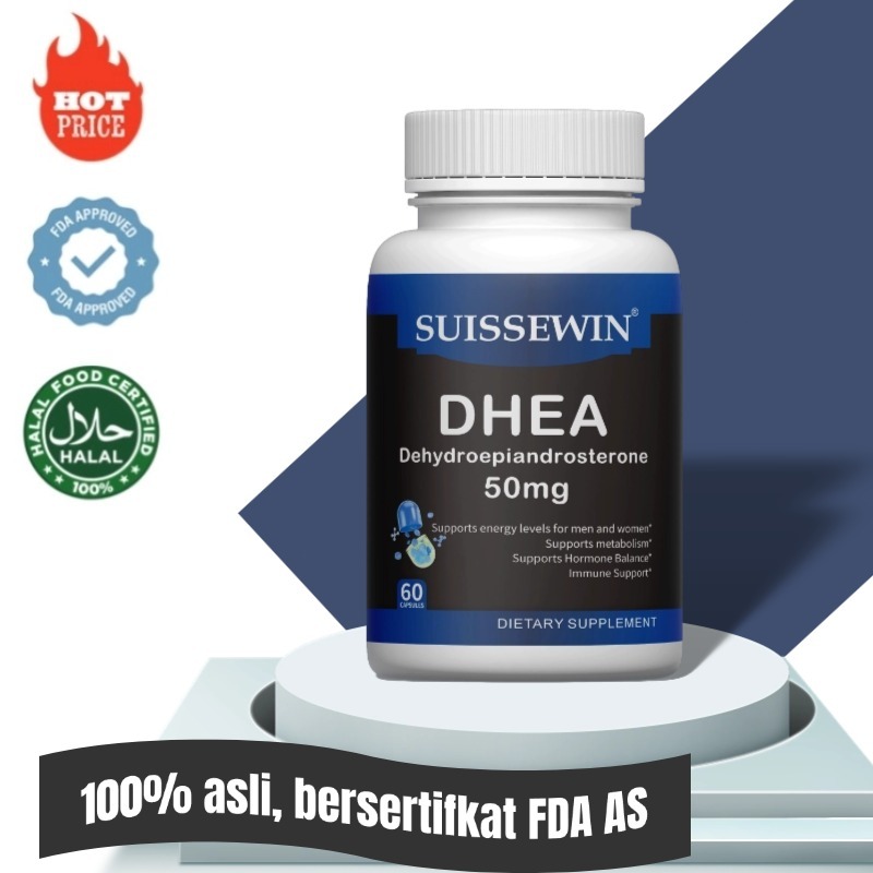 Kapsul DHEA - Solusi untuk Kesehatan Hormon dan Fungsi Tubuh Optimal
