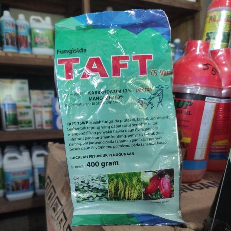 fungisida TAFT 75 WP 400 gram