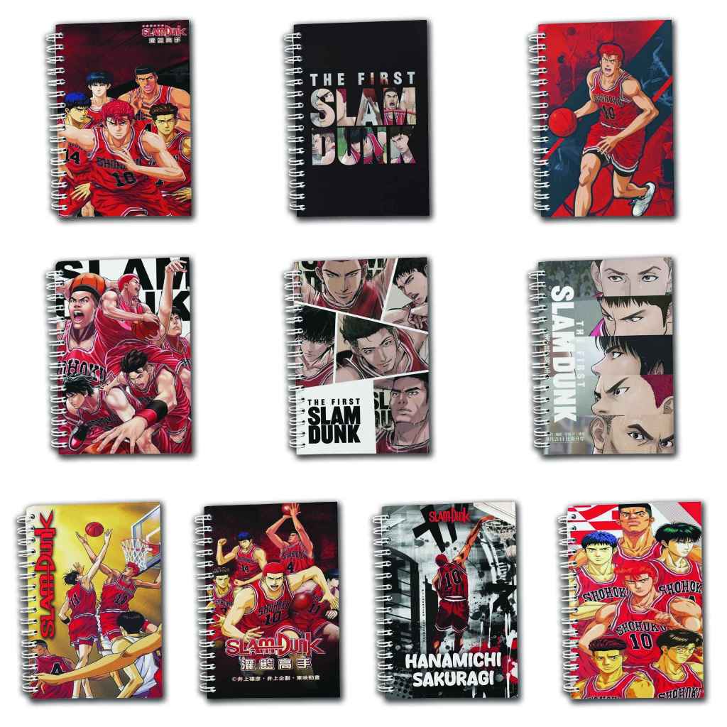 

Note Book Spiral Large (10 cm X 14 cm) Edisi Slam Dunk / Notebook A6 Custom / Seminar Kit Surabaya