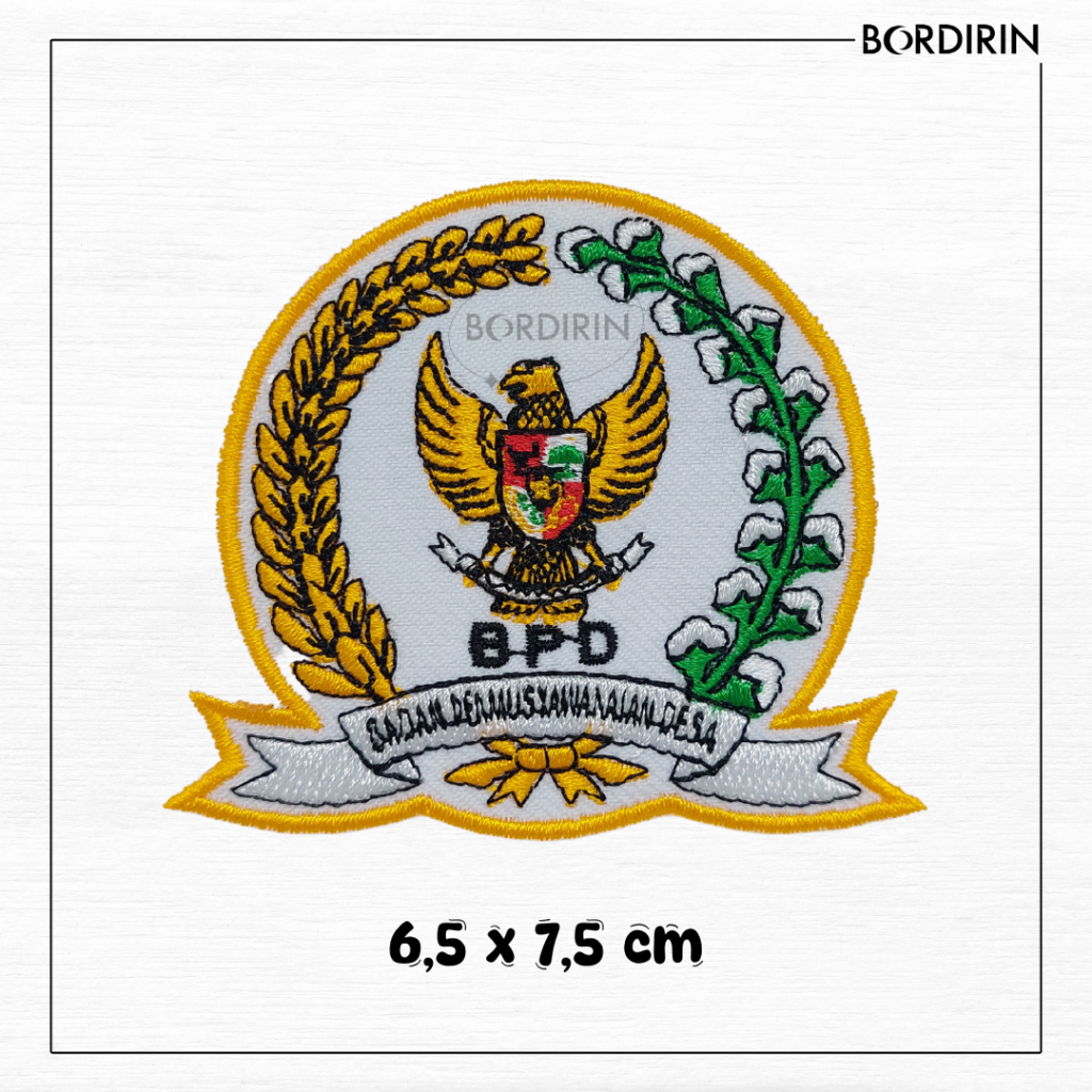 Bordir Logo BPD Desa