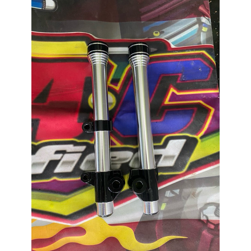 bottom shock supra bubut cnc kilap