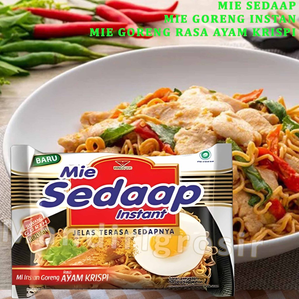 

Mie Goreng Instan * Mie Sedaap * Mie Goreng Rasa Ayam Krispi * 88gr
