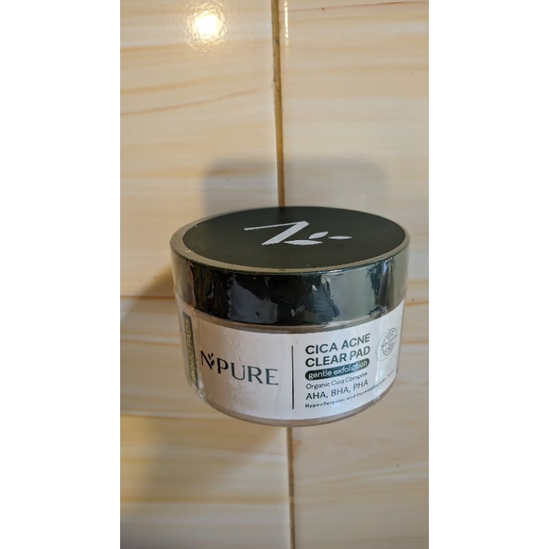 preloved npure Cica acne clear pad