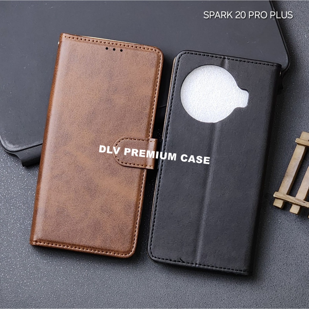 TECNO SPARK 20 TECNO SPARK 20C TECNO SPARK 20 PRO TECNO SPARK 20 PRO PLUS CASE FLIP COVER WALET KULI
