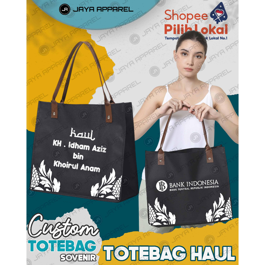 Custom Tas Sovenir Haul-Tas Sembako-Totebag Haul-Tas Seminarkit
