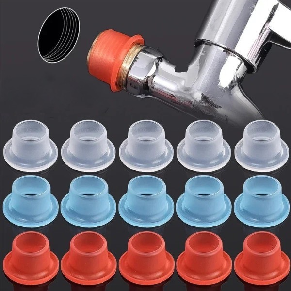 Karet Seal Keran Multifungsi Anti Bocor Rubber Penghubung Pipa Keran Air