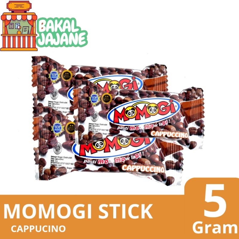 

momogi stick cappucino 6 gram 1 box