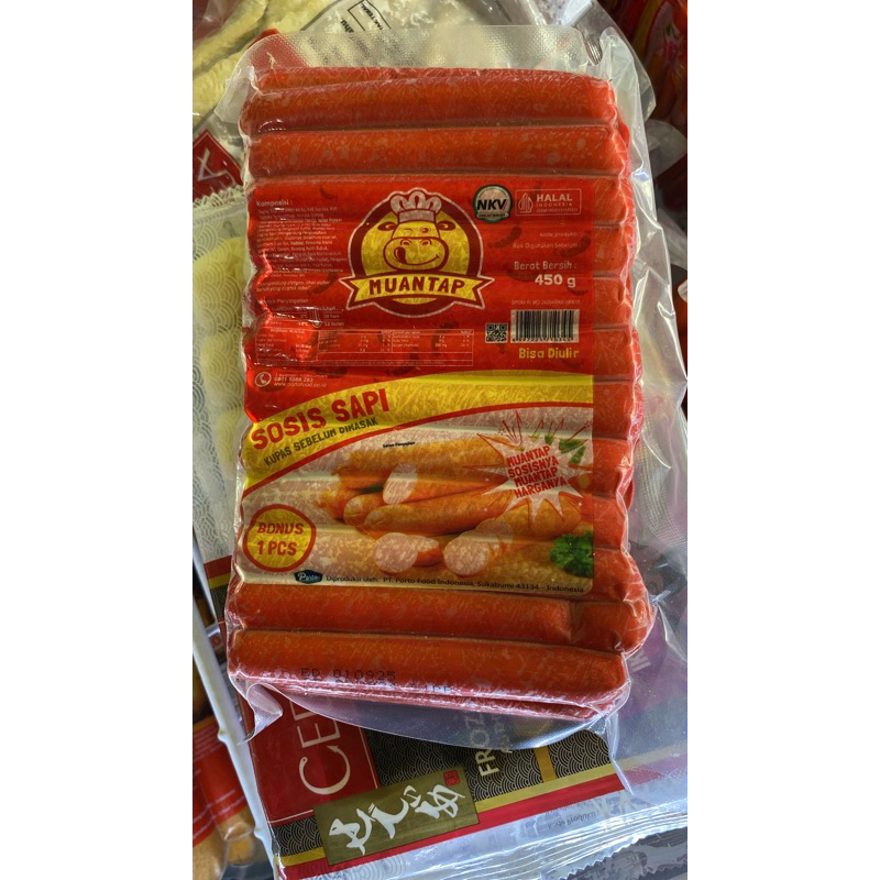 

Muantap Sosis Sapi 450 gr