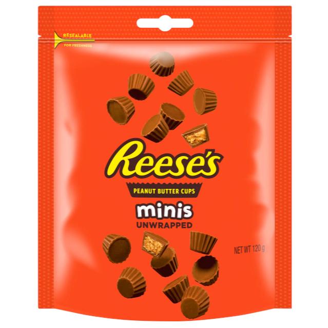 

Reese's Mini's Peanut Butter Cups 120g