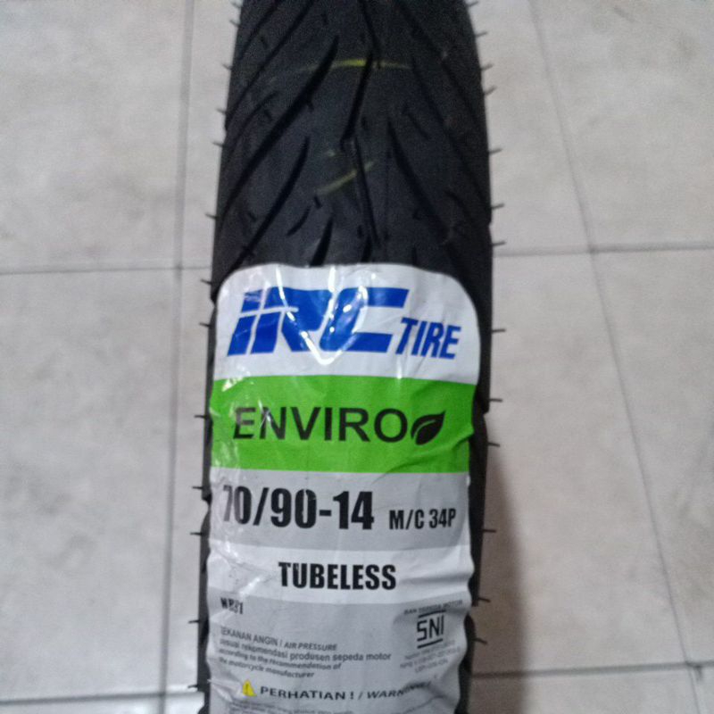 Ban Luar Tubeles IRC ENVIRO 70/90-14