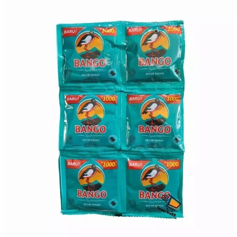 

KECAP BANGO KEMASAN 1000 ISI 12 SACHET