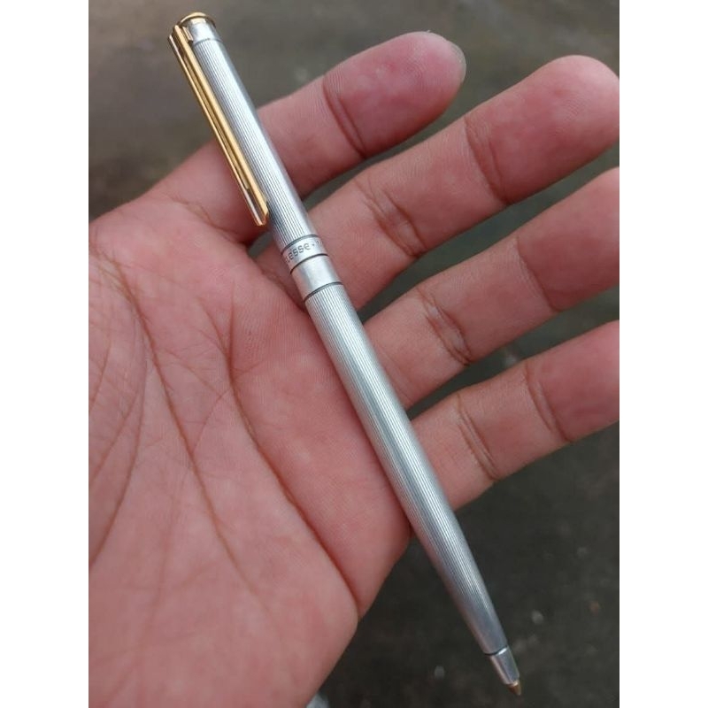 

Ballpoint MONTBLANC NOBLESSE Silver Plated (Lapis Perak) ORIGINAL GERMANY MADE