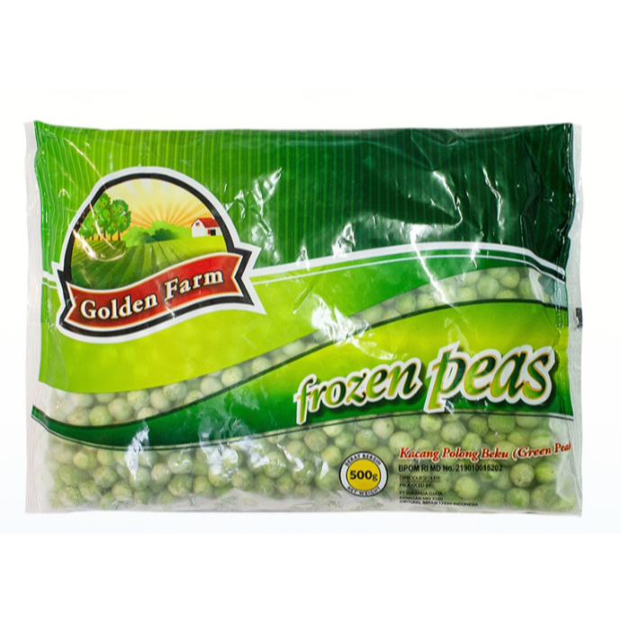 

golden farm green peas kacang polong 500gr