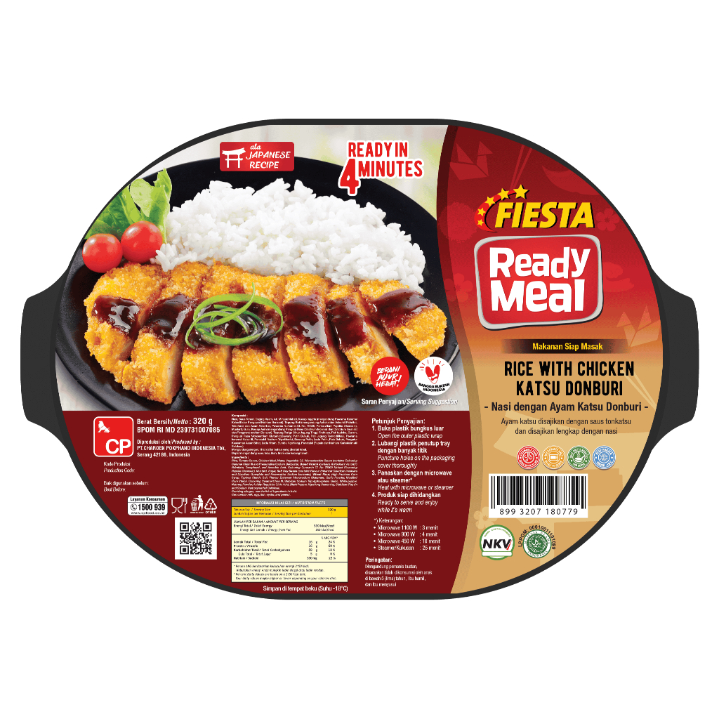 

fiesta ready meal chicken katsu donburi