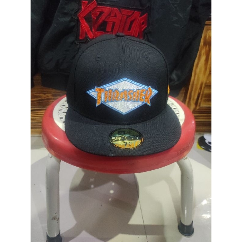 Topi Snapback THRASHER X New Era Original Amerika