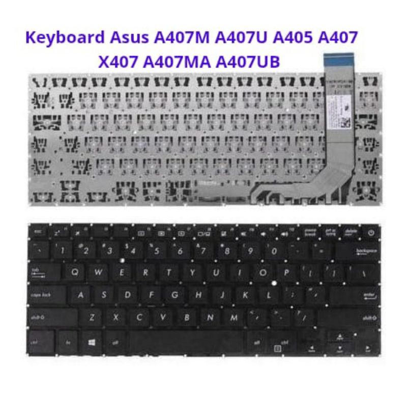Keyboard Original Asus 407 A407 / A407M / A407MA/A407U Series