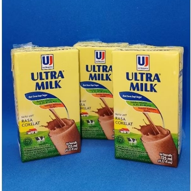 

ULTRA MILK 125 ml 1 karton 40 pcs (BOLEH MIX)