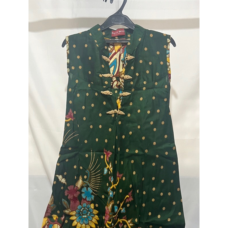 [USED] Dress Terusan Batik Wanita Formal Dress Tradisional Batik Indonesia | baju preloved item dres
