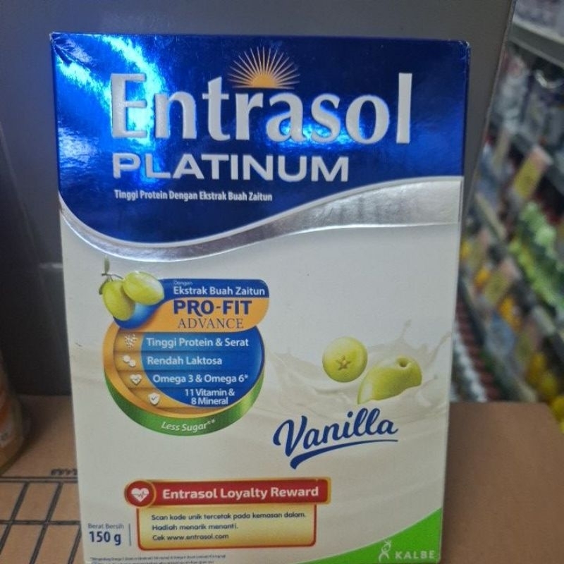 

Entrasol Platinum Vanilla Pro-Fit Advance Eksplor Buku Zaitun
