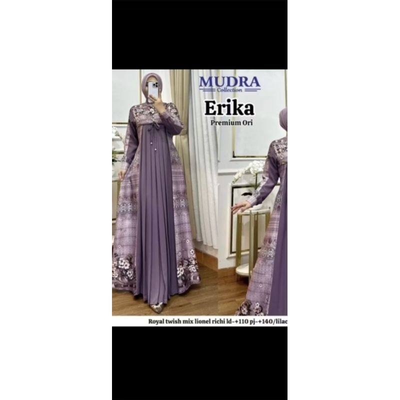 pola gamis ungu pola Instan gamis Lebaran