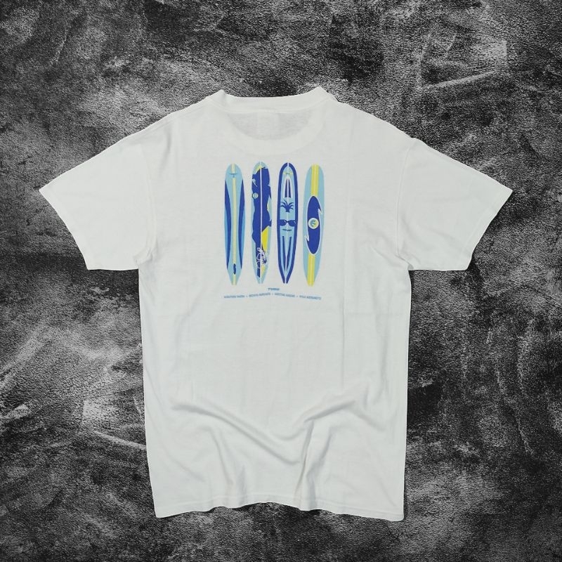 90s Hanes Stedman Tube Blue Reef Tee