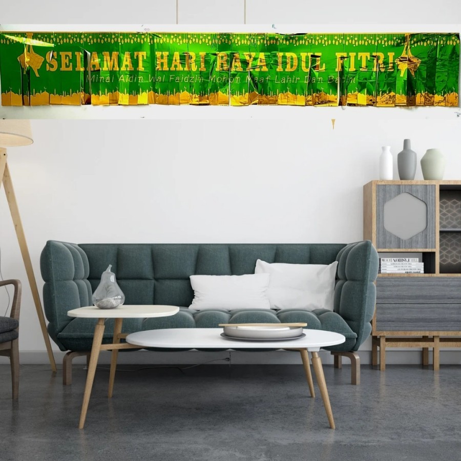 

BANNER RUMBAI IDUL FITRI – BANNER FOIL LEBARAN / GARLAND FOIL SELAMAT HARI RAYA IDUL FITRI /