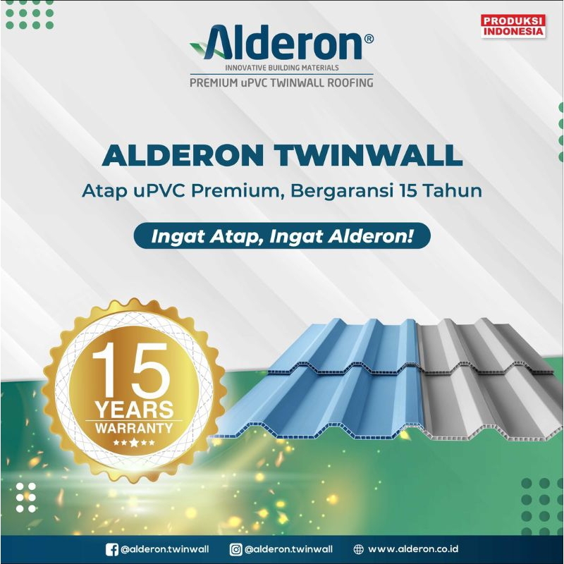 Alderon Twinwall UPvc Premium/Alderon830/sukabumi/cianjur