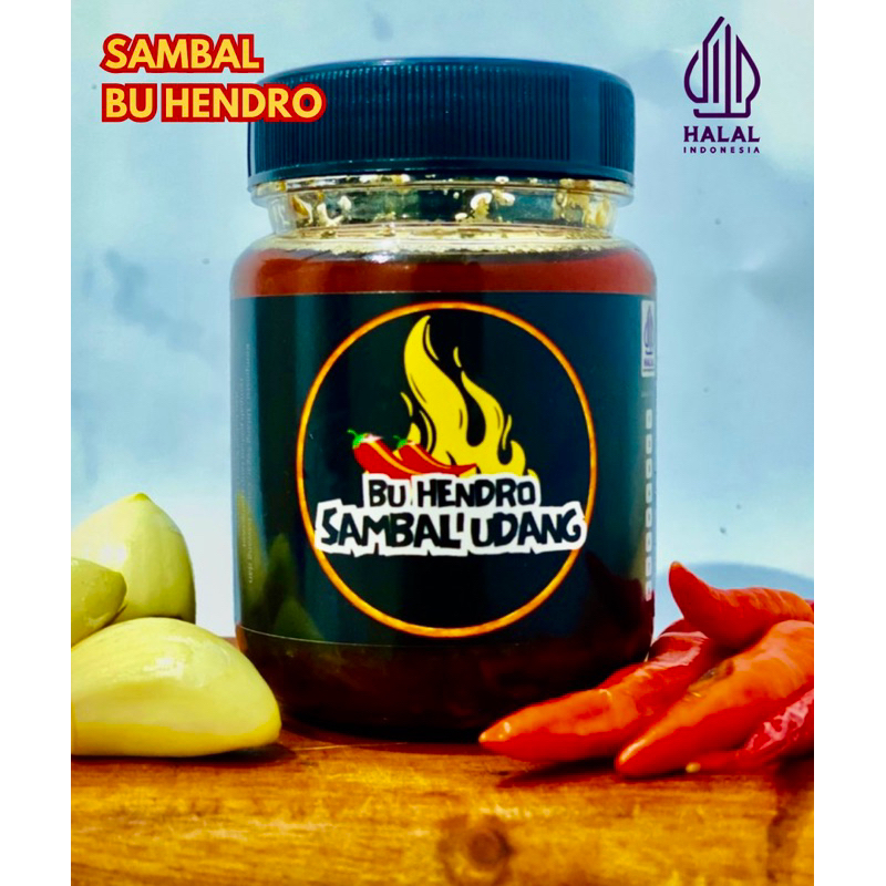 

Sambal Udang 200 Gram (Extra Udang & Wijen)