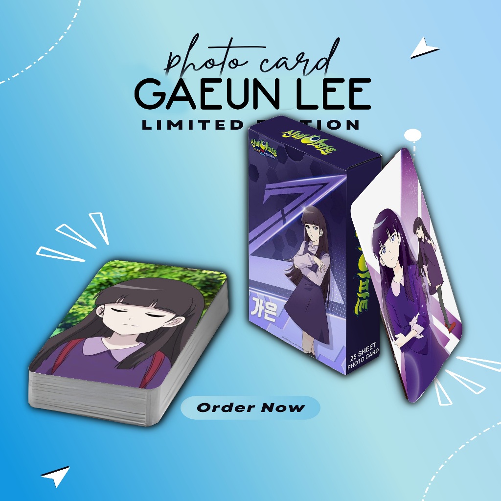 PHOTOCARD SET SHINBI HOUSE GAEUN LEE PREMIUM 25 SHEET FREE BOX
