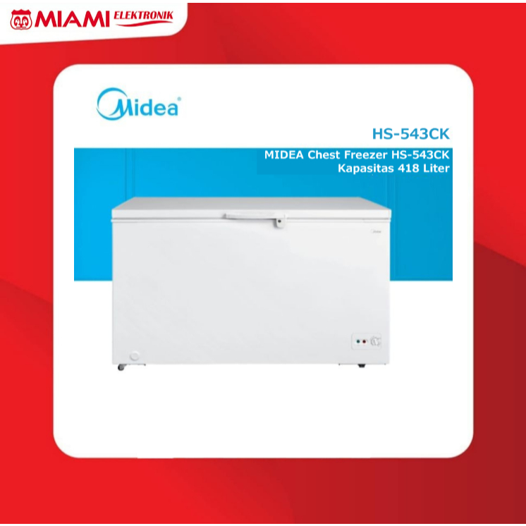 MIDEA Chest Freezer HS-543CK / HS543CK / HS543