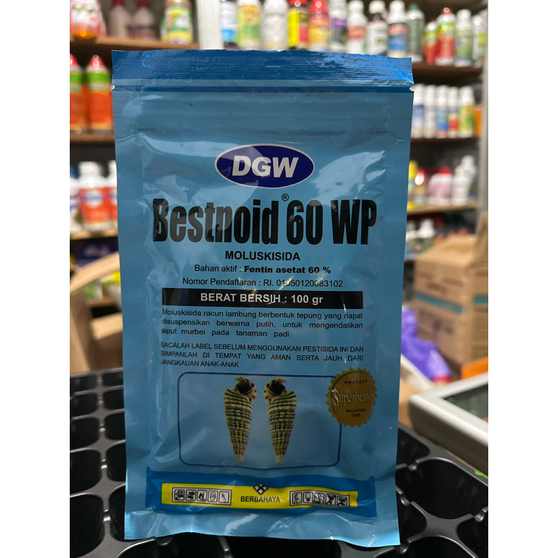 Racun Keong|Obat Keong| Besnoid 60 wp 100 gr