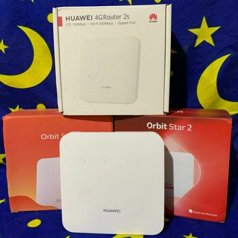 HUAWEI 4G Router 2s B312-926 Orbit Star 2 Wifi 4G LTE Fullset & Unit Adaptor