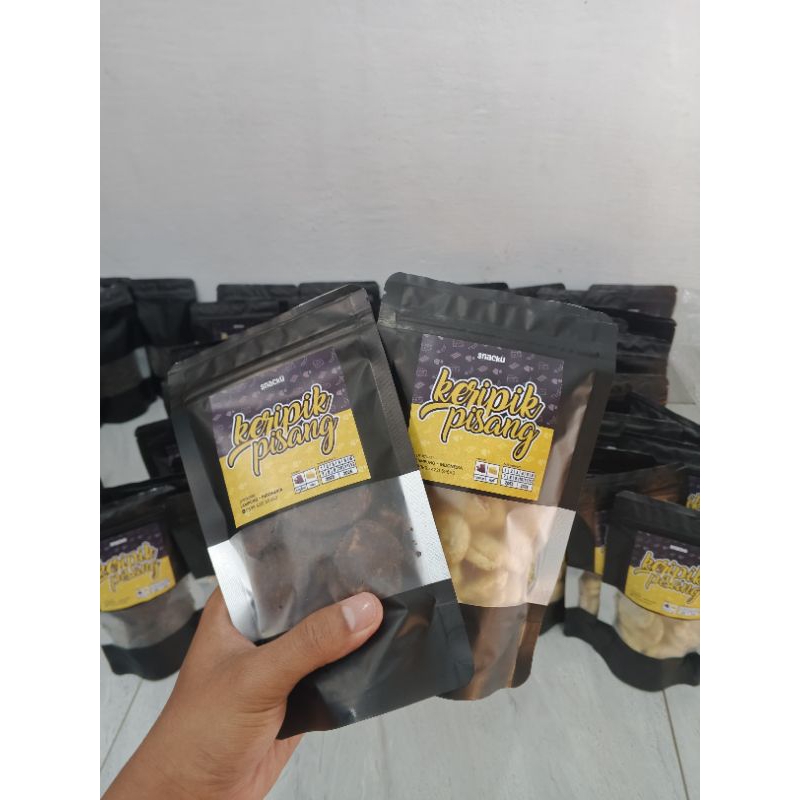 

Keripik Pisang Lampung / Keripik Pisang Coklat dan Keju 80gr/ Oleh-oleh Khas Lampung
