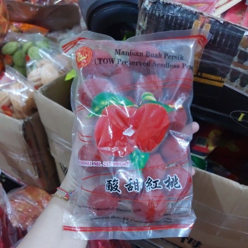 

Manisan Buah Persik Crunch Peach 500gr