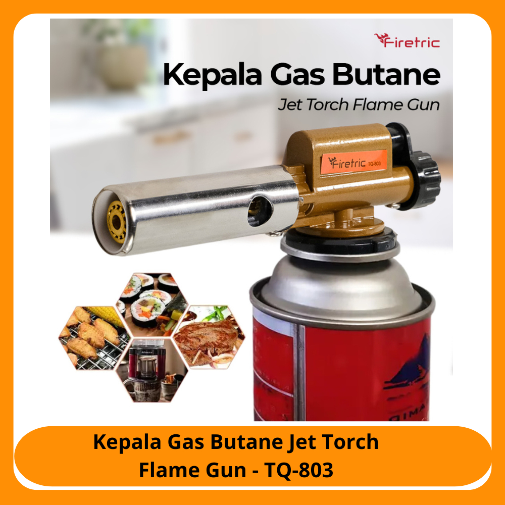 Kepala Gas Butane Jet Torch Flame Gun - TQ-803