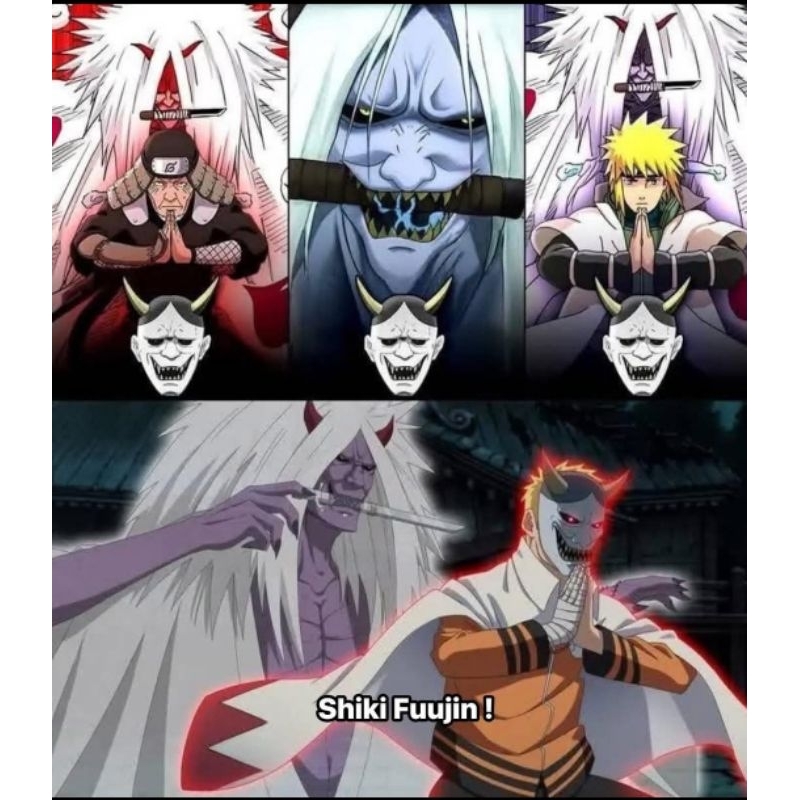 topeng shikifujin topeng seram topeng shinigami