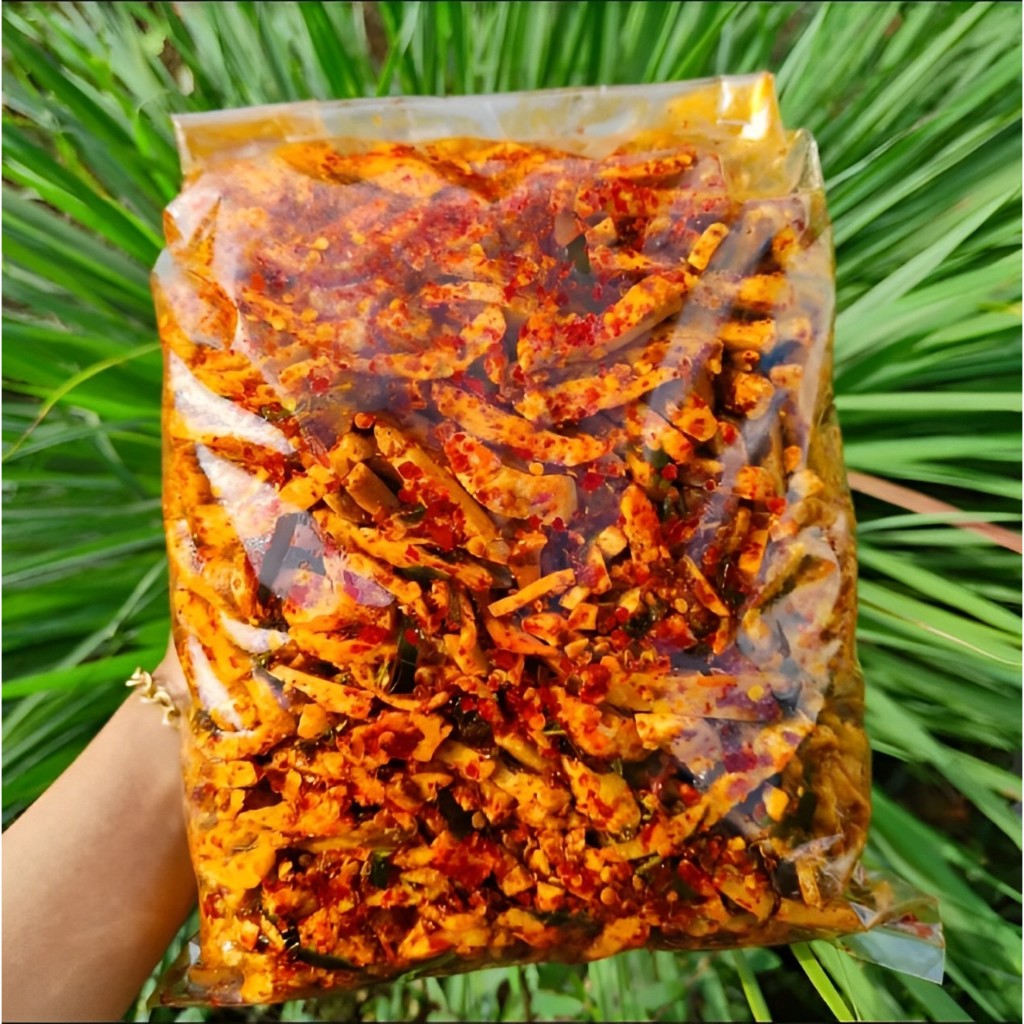 

basreng pedas daun jeruk stik bakso goreng renyah 500 Gram