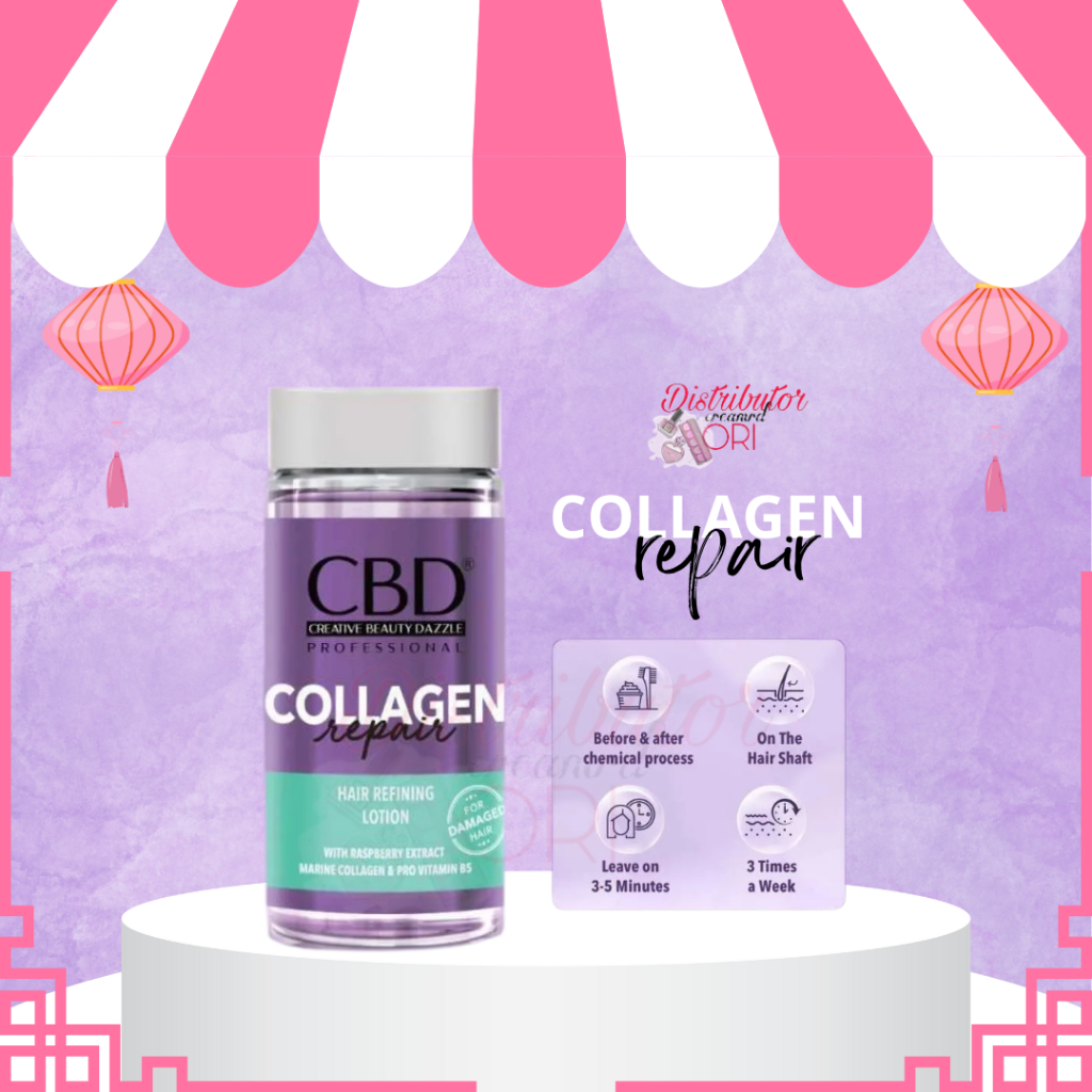 CBD Collagen Repair Hair Refining Lotion | ORIGINAL | BPOM | CBD COLLAGEN REPAIR REFINING LOTION