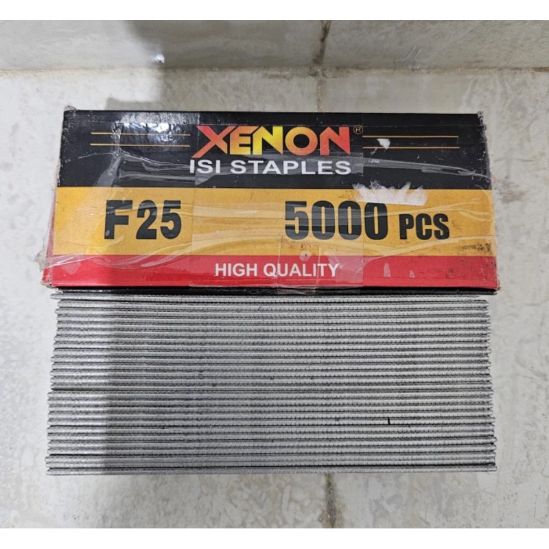 

Isi Refill Mesin Paku Tembak Staples XENON F25 5000pcs