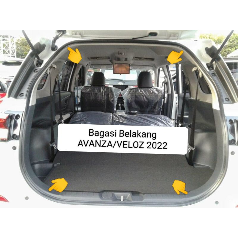 KARET BAGASI BELAKANG AVANZA/VELOZ 2022