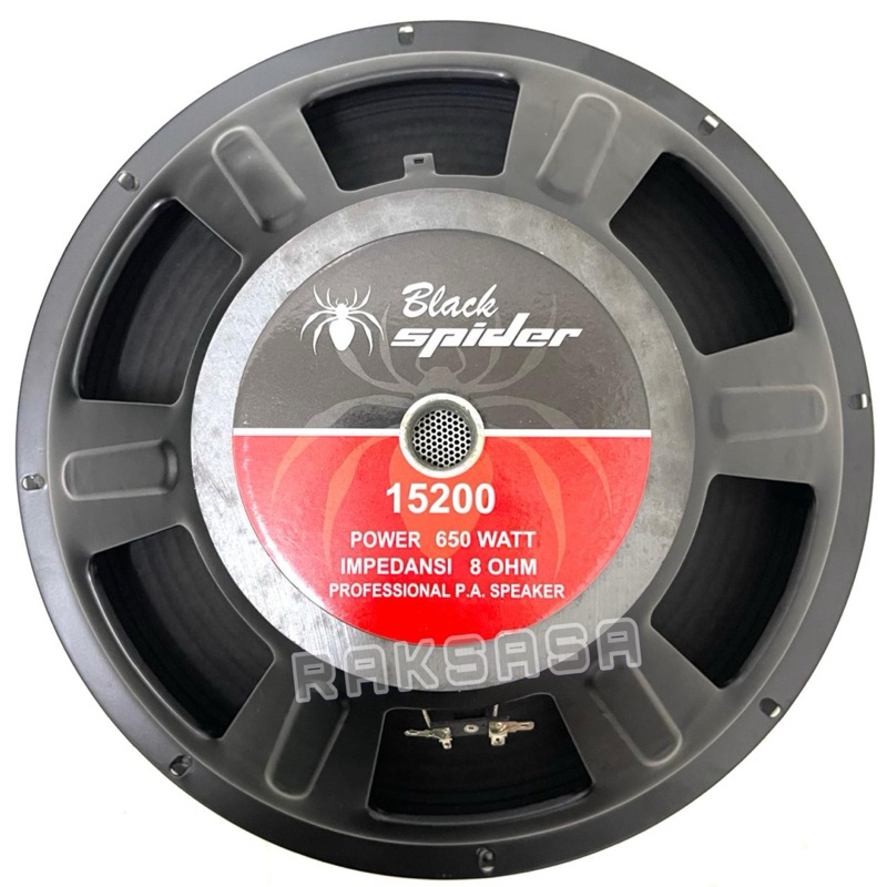 SPEAKER KOMPONEN BLACK SPIDER 15200 M Bs15200