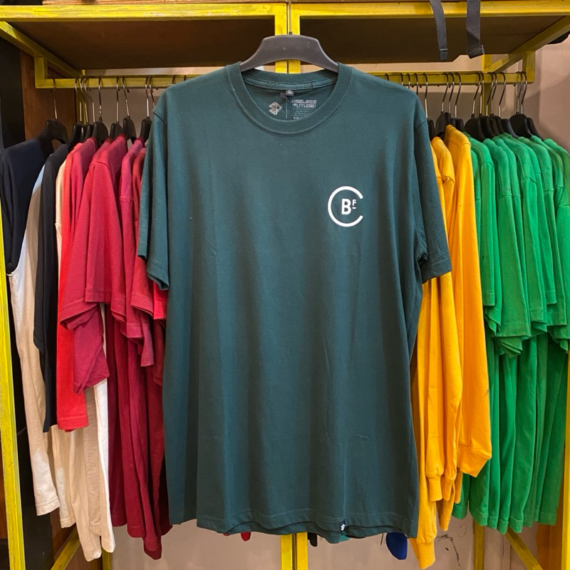 bmblbee tshirt B - hijau botol / kaos pria