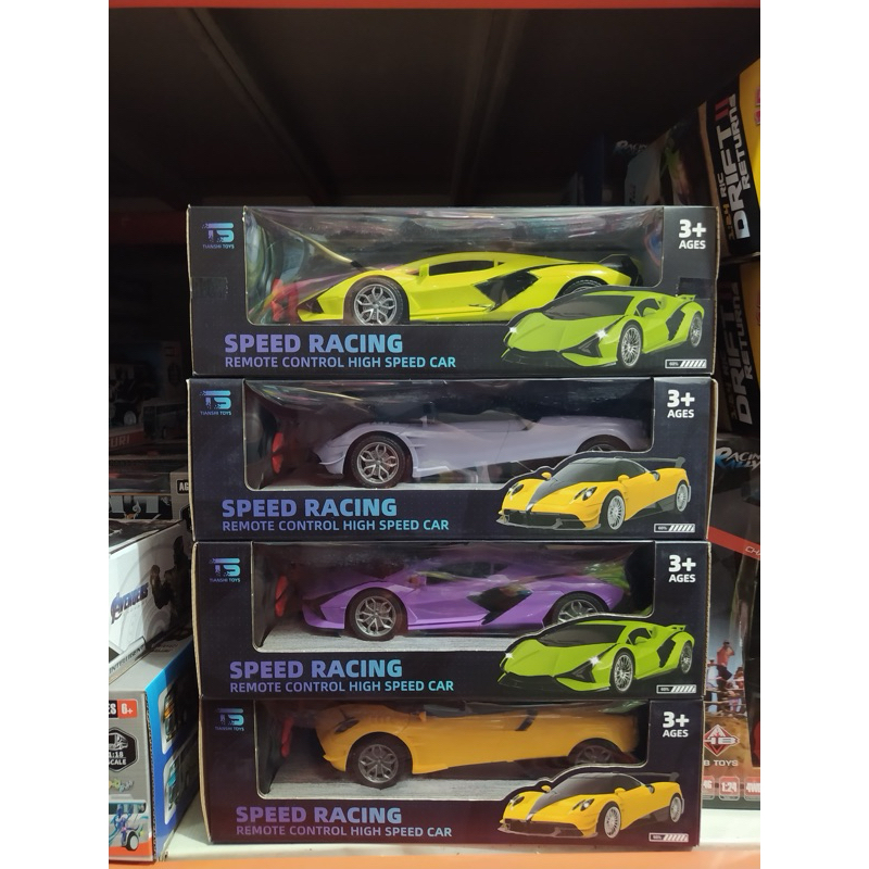 Mobil Remote Control Speed Racing Sport Lampu dan Cas Mobil