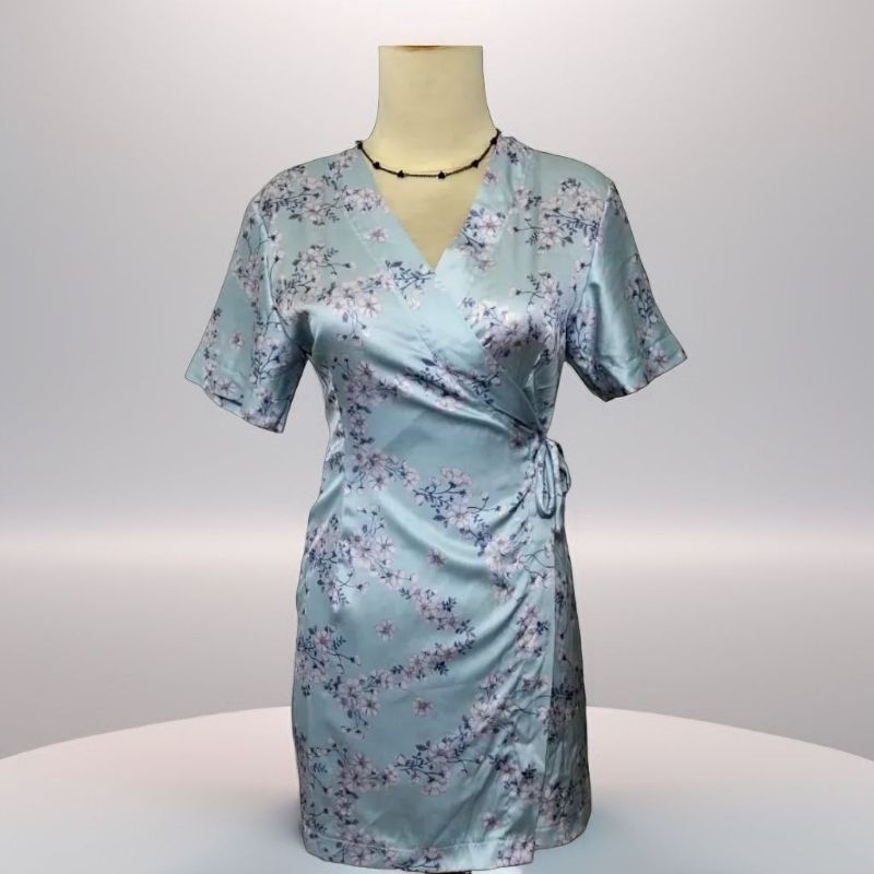 QC kimono cosplay//kimono sexy//kimono jepang//piyama sexy TANPA SABUK PITA