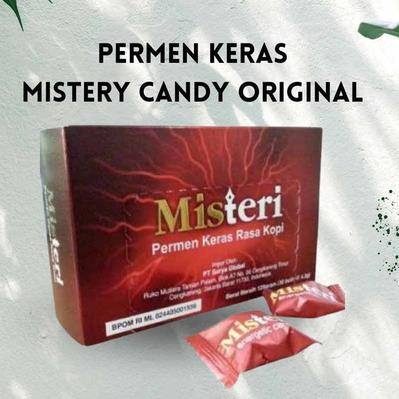 Obat kuat pria wanita tahan lama Permen Misteri Candy Original Permen Mistery Suplemen Herbal